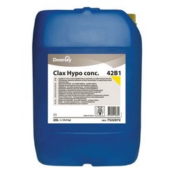 Clax Hypo conc.42B1 20l tekoče belilo za pranje belih tkanin