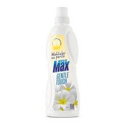 Megamax Gentle Touch 1l (12) mehčalec za perilo beli