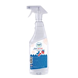 Clean San Alk  750ml (12) sredstvo za hitro dezinfekcijo površin, plastenka s pumpico