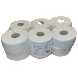 Toaletni papir beli 2sl. 12/1 170m, mini jumbo Ecolabel, celuloza