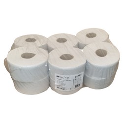 Toaletni papir beli 2sl.12/1+ 170m, mini jumbo Ecolabel, recikliran papir