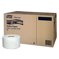 Tork toaletni papir beli 2sl. 12/1, 170m, tulec 59mm Advanced T2, mini jumbo