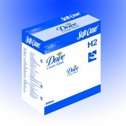 Soft Care Dove Cream Wash H2 800ml, (6) 