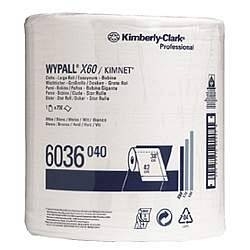 KC Wypall X60 1sl. bela++ 38x42cm, 750l papirnate krpe